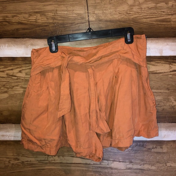 ASTR the Label Marika Tie Waist Shorts in Color Spice - Picture 11 of 16